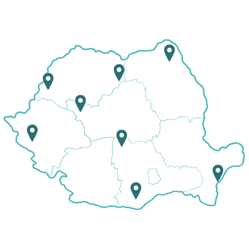 romanian map
